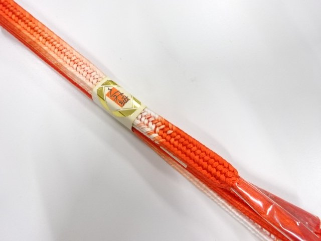 未使用品　正絹　手組帯締め